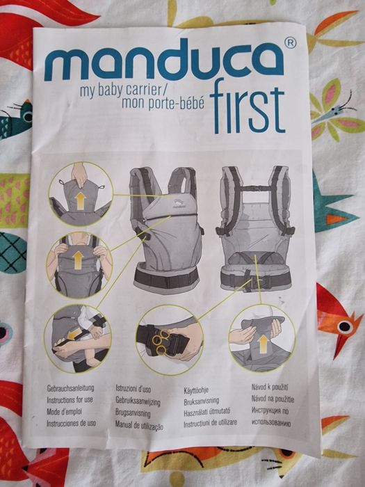 Mochila portabebé Manduca