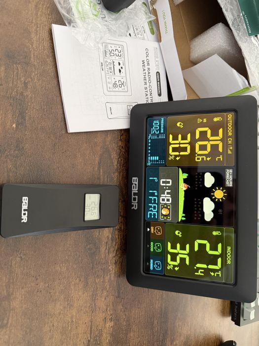 Домашня бездротова метеостанція Baldr Weather Station