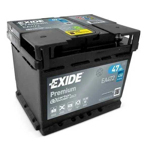 Akumulator Exide Premium 47Ah 450A PRAWY PLUS EA472