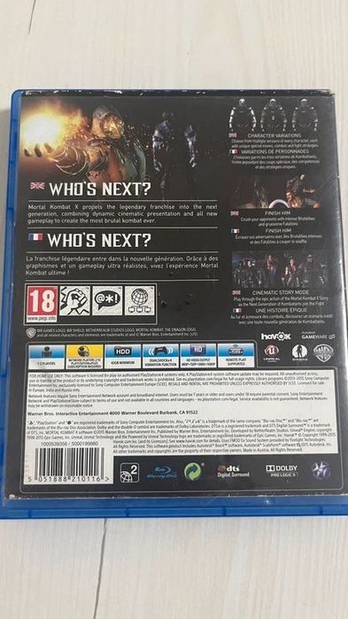 Mortal Kombat X Jogo PS4