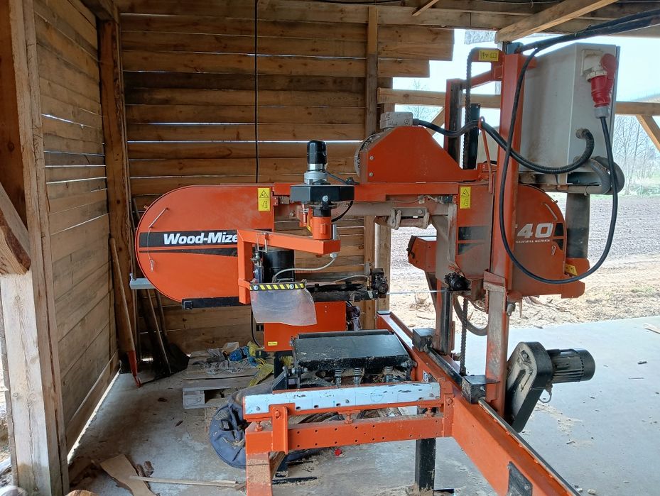 Trak wood-mizzer LT40 wide