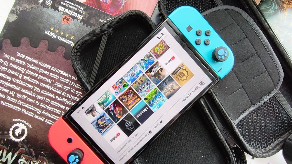 nintendo switch oled кефир