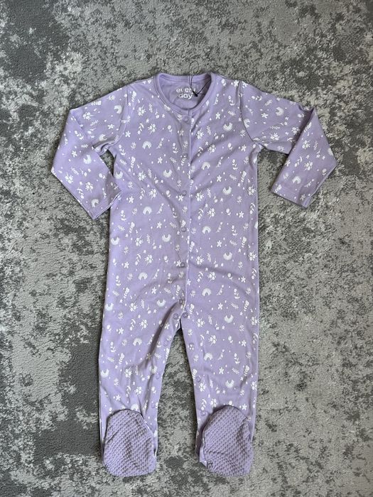 Человечек, ромпер для девочки 12-18 месяцев, рост 86-92