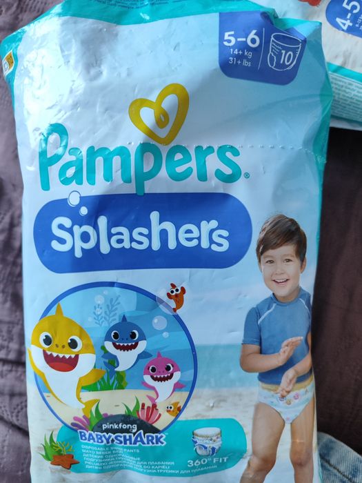Pampers splasheers 5-6