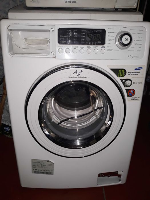 Люк стиральной машина SAMSUNG WF7520S9C запчасти