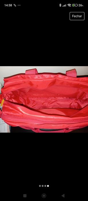 Saco desportivo escolar ambar Vermelho