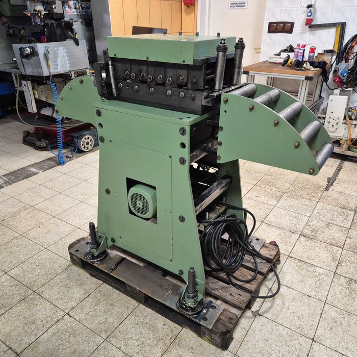 Prościarka prostowarka do blachy taśmy GSW Schwabe 250/3mm