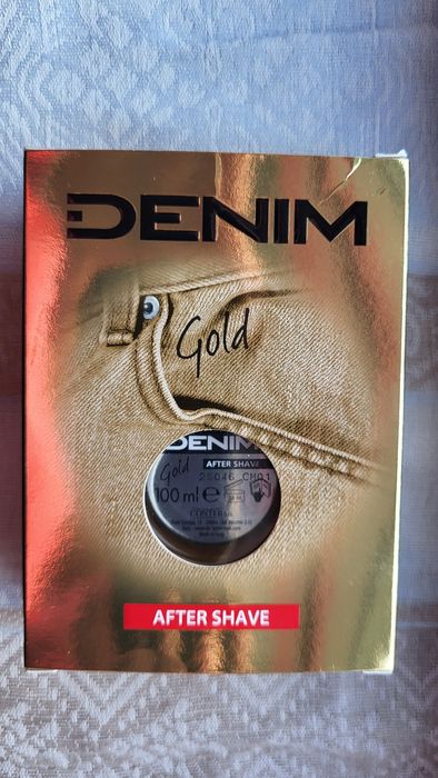 After Shave Denim Gold 100ml - frescura imediata
