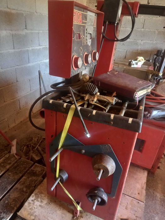 Maquina montar e calibrar pneus
