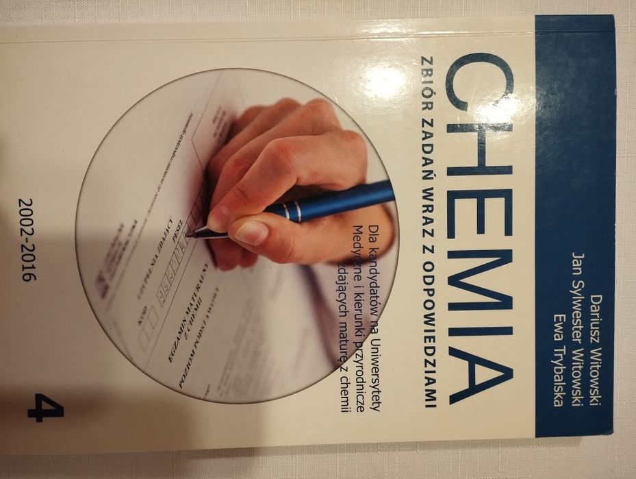 Chemia, zbór zadań wraz z odpowiedziami