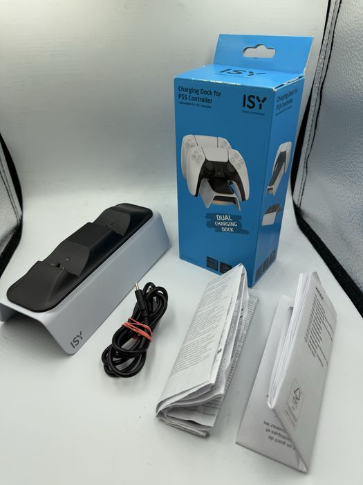 Prawie nowa ładowarka do padów konsola Sony PS5 ISY