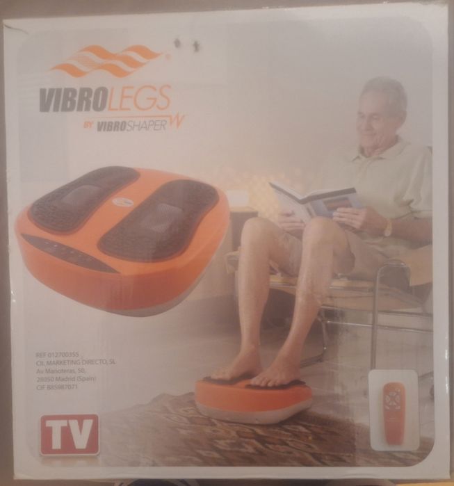 Vibrolegs by VibroShaper – Plataforma de Massagem para Pernas – Completa