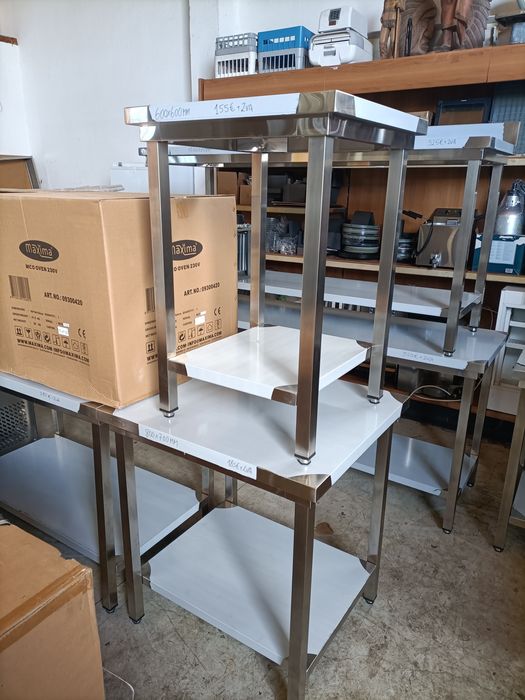 HM Frio - Bancadas de inox , novos , á medida