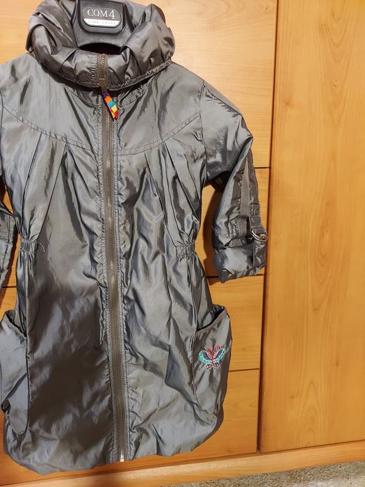 MW Butterfly Girl płaszczyk roz.128 płaszcz jesienny, Debenhams