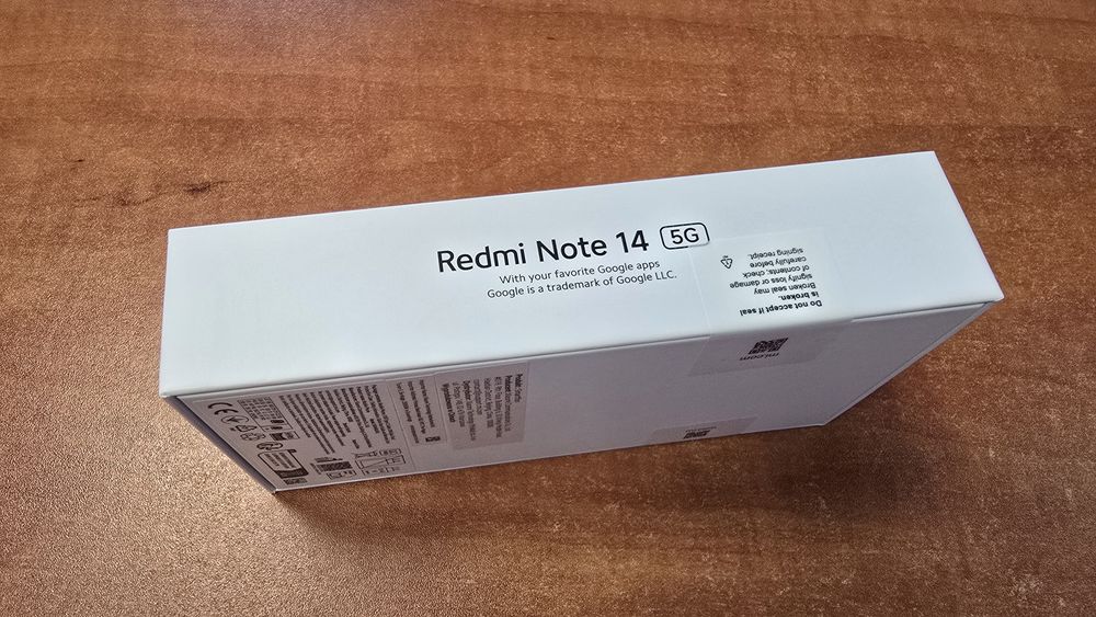 NOWY Xiaomi Redmi Note 14 5G Dual Sim 256GB/8GB RAM czarny, gwarancja