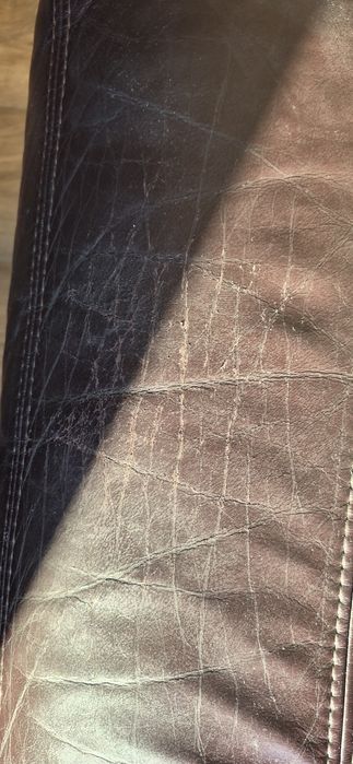 Narożnik Helvetia Furniture prawy, skóra naturalna