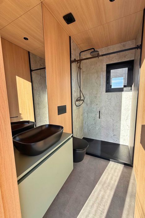 Módulo pré-fabricado T1+1 de 43 m²