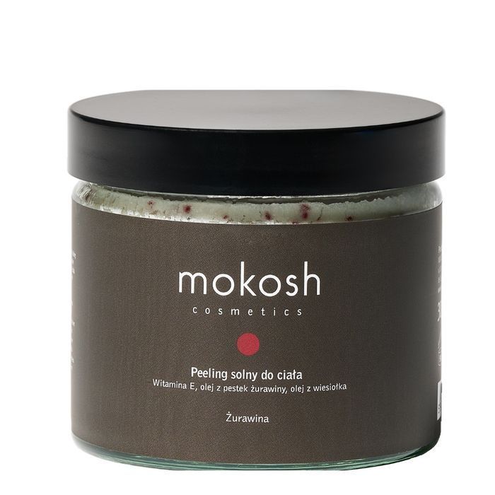 Mokosh Peeling solny do ciała Żurawina 300g