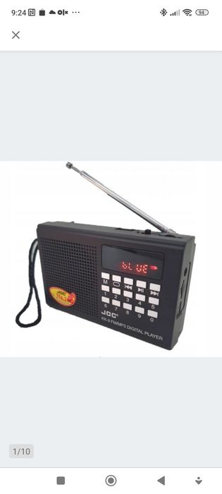 Radio USB BT i karta Sd