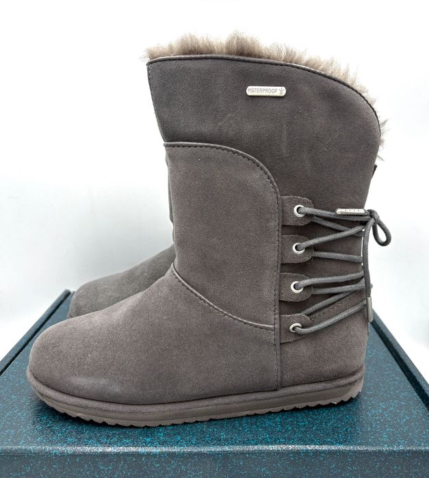 ‼️Nowe oryginalne botki śniegowce EMU AUSTRALIA szare 33,35 AZ 007