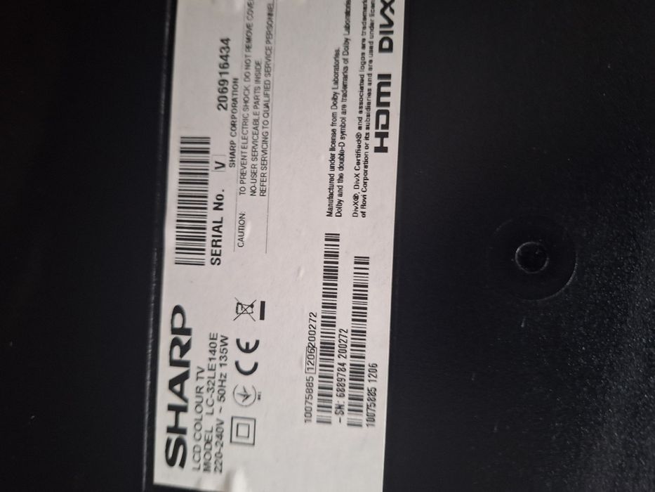 Telewizor sharp 32 c