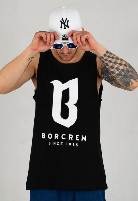 Borcrew BOR Koszulka Tank Top T-Shirt Biuro Ochrony Rapu Paluch