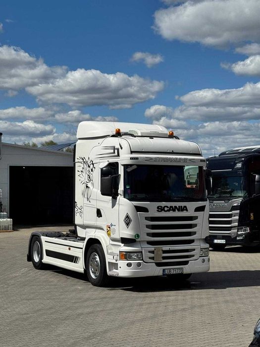 Scania R410 hydraulika ADR 4 poduszki