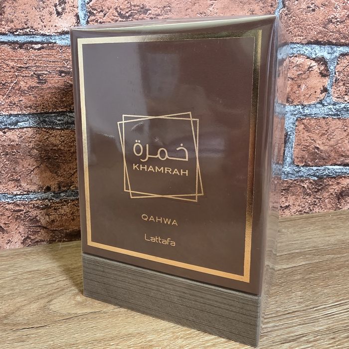 Lattafa Khamrah Qahwa 100ml zapach kawowy gourmet unisex nowe