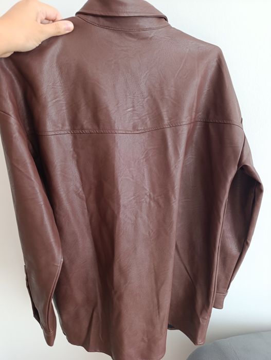 Koszula damska ze sztucznej skóry XL