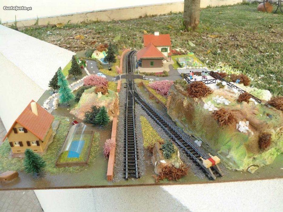 1:160 Diorama comboio escala N