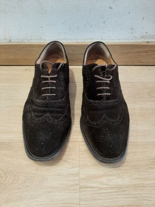 Sapatos camurça Nunes Correia