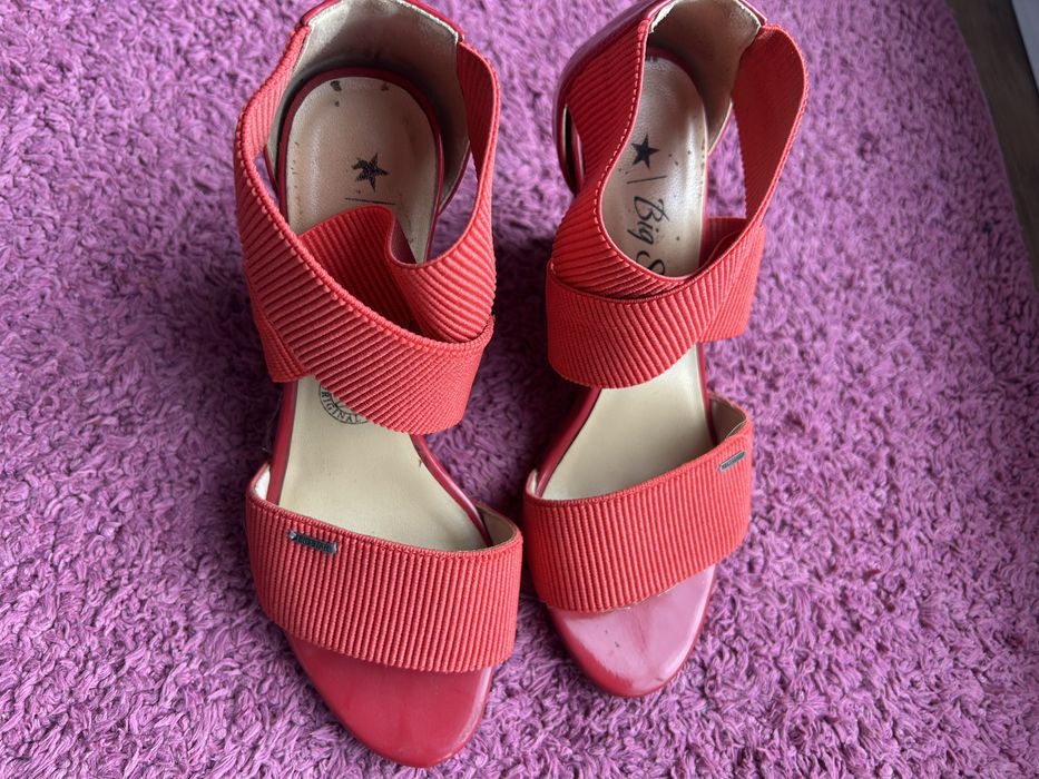 Big star buty na koturnie 36