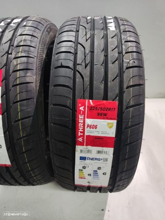 2 pneus novos 225-50r17  three - oferta dos portes