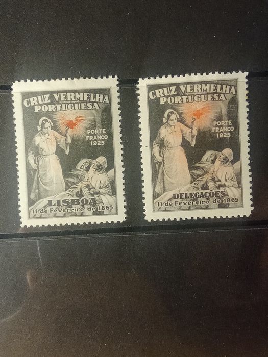 1926  60° Aniversário Da Cruz Vermelha Portuguesa MLH *