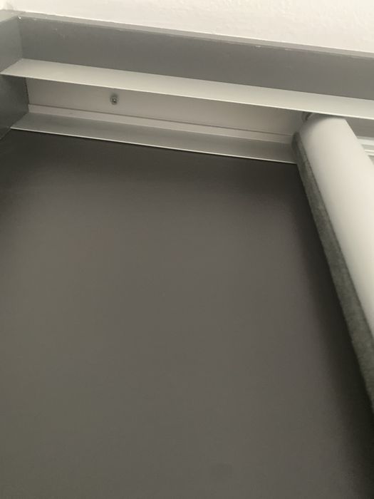Drzwi szkalne przesuwne szkło hartowane mleczne 2szt 2,45x97 cm