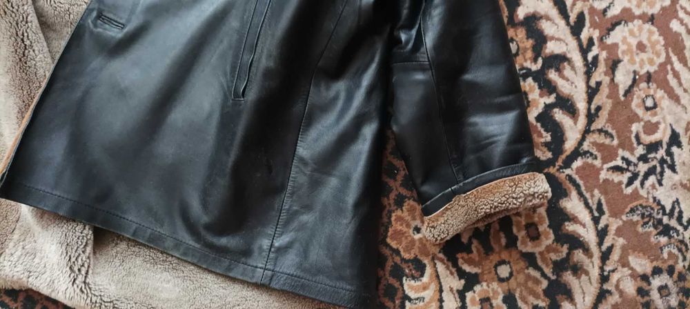 Дубленка Кожанка