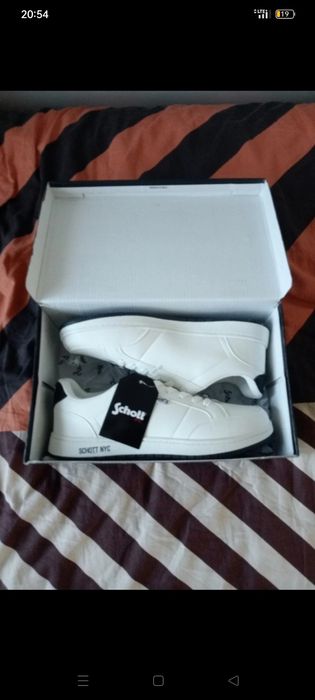 Sprzedam buty białe Schott N.Y.C