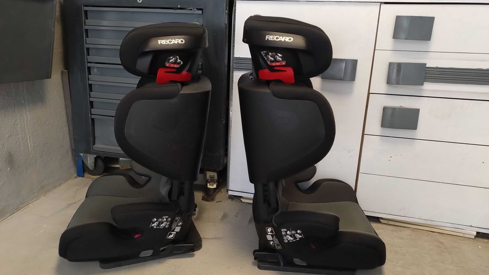 Cena za DWA foteliki RECARO Mako 16-36kg Isofix