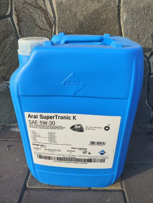 Масло Aral 5w30 Super Tronic K. Aral Арал. 5w30