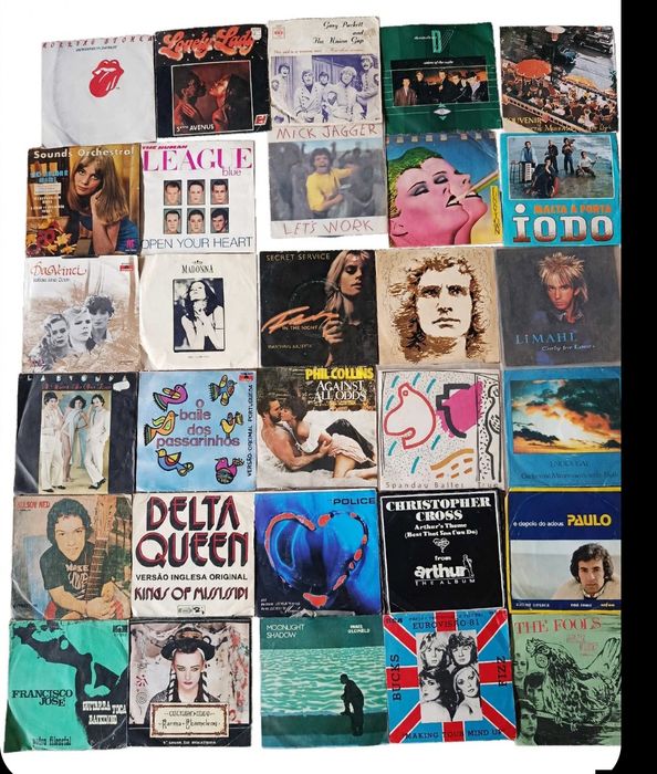 Lote de 30  singles
