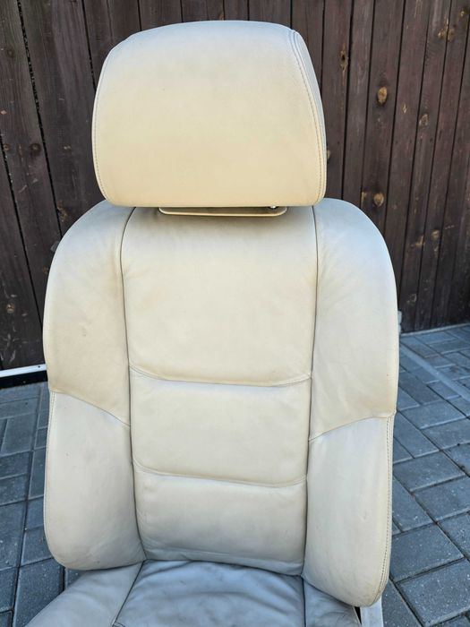 BMW 7 E65 Fotel Kierowcy Lewy Przód Skóra STAN BDB
