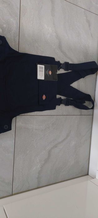Dickies Męskie spodnie ogrodniczki B&B DE44