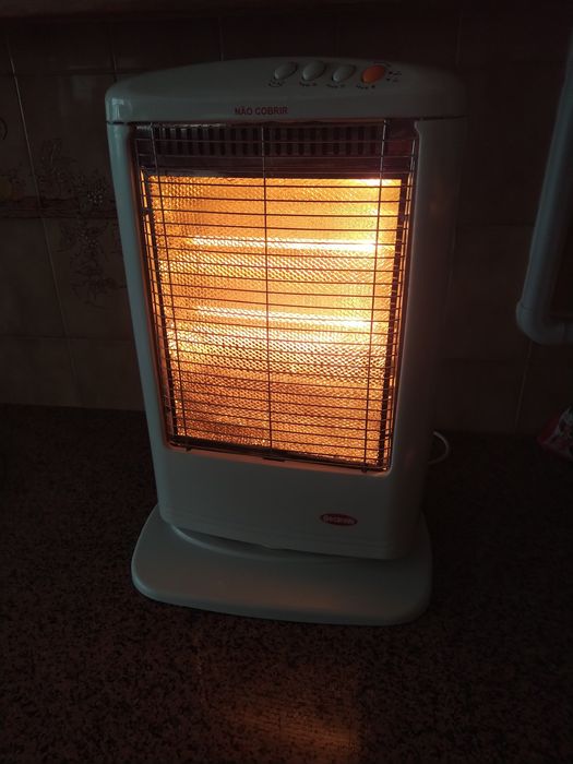 Aquecedor radiador de halogénio casa quarto sala apartamento vivenda.