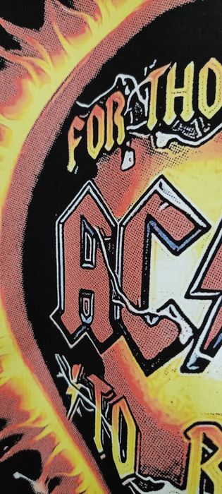 T-shirt da banda ACDC