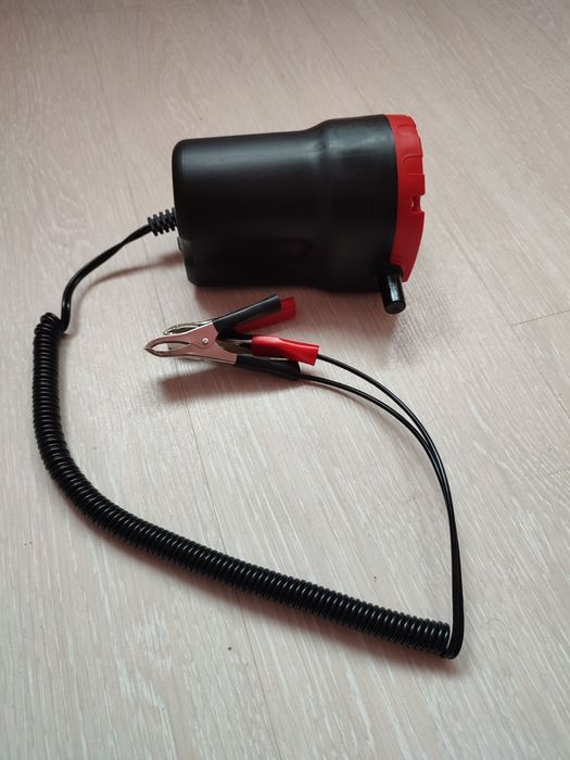 Насос вакуумный 12В для откачки масла и диз.топлива INTERTOOL AC- 0006