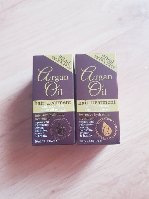 Olejek arganowy Xpel Argan Oil hair treatment 2 x 50 ml