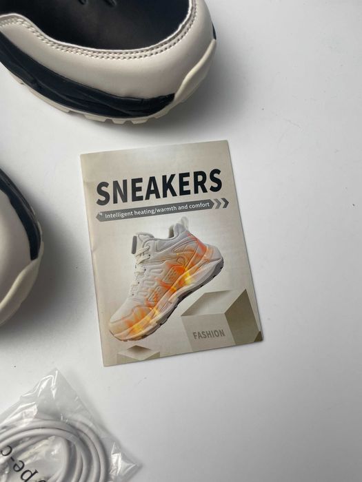 Ogrzewane sneakersy podgrzewawne na zimę trapery buty zimowe [903]