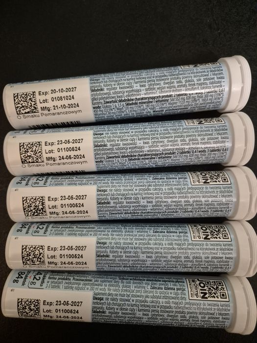 Olimp hydratonic fast 5 opakowań po 20 tabletek