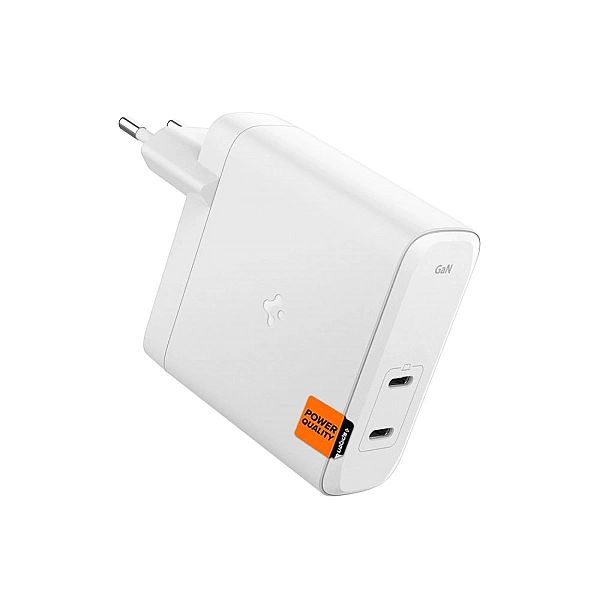 Spigen Arcstation Pro Gan-1402/2-Port Network Charger 140W White