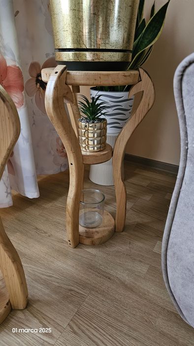 Kwietnik drewniany olcha